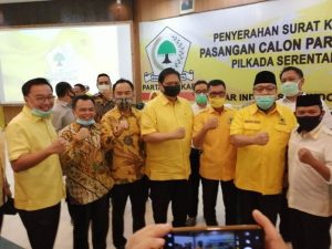 Rekom Golkar Baru Untuk Tony Eka Chandra dan Adipati Surya, Diklaim Bebas Mahar