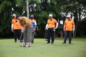 Memasyarakatkan Olahraga Golf, Gubernur Apresiasi BRI atas Terselenggaranya Golf Gathering Bank BRI dan TNI/Polri