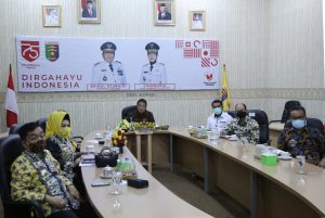 Gubernur Rakor Virtual Bersama Menko Polhukam dan Mendagri Bahas Efektivitas Pencegahan dan Pengendalian Covid-19