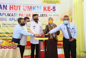 HUT UMKM ke-5, Pemprov Launching Aplikasi Pasar Berjaya dan Ojesa