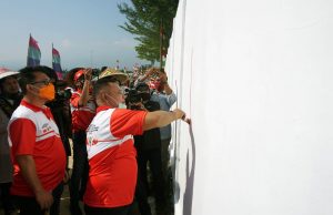 Buka Lomba Mural, Nanang Berharap Hasilnya Memperindah Kebun Edukasi