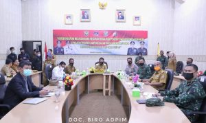 Webinar Covid-19, Pangdam dan Gubernur Soroti Disiplin Protokol Kesehatan dan Tingginya Mobilitas Keluar Masuk Lampung