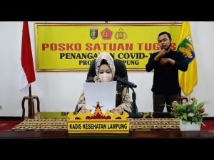 Update Perkembangan Covid-19 di Lampung (7 Agustus 2020)