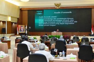 BPK Gelar Diklat Audit Forensik Bagi Pimpinan BPK