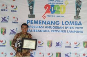 Ciptakan Pupuk Cair Limbah Tahu Dosen ITERA Raih Juara 1 Lomba Apresiasi Anugerah IPTEK