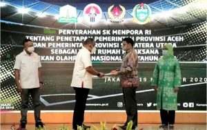 Menpora Resmi Tetapkan Aceh dan Sumut Jadi Tuan Rumah PON 2024