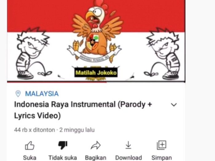 Heboh Di Media Sosial, YouTuber Malaysia Bikin Parodi Lagu Indonesia ...