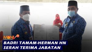 Badri Tamam-Herman HN Serah Terima Jabatan