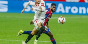 Umtiti Terlalu Lemah Saat Barca Hadapi Sevilla