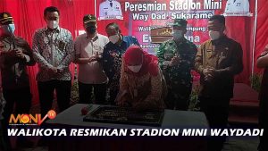 Walikota Resmikan Stadion Mini Waydadi