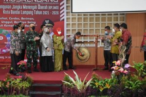 Gubernur Atensi Rencana Pembangunan Jangka Menengah Kota Bandarlampung