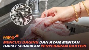 Mencuci Daging dan Ayam Mentah dapat Sebabkan Penyebaran Bakteri