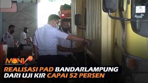 Realisasi PAD Bandarlampung Dari Uji KIR Capai 52 Persen