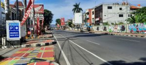 Sejumlah Arus Jalan Bandarlampung Mendadak Disekat