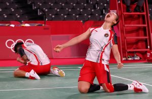 Greysia/Apriyani Sumbang Emas Pertama Indonesia di Olimpiade Tokyo