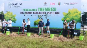 Djarum Foundation Target Tanam 15 Ribu Trembesi di Tol Lampung-Palembang