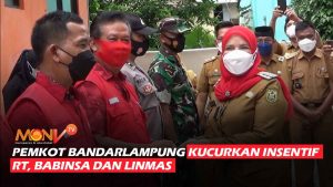 Pemkot Bandarlampung Kucurkan Insentif RT, Babinsa dan Linmas