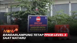 Bandarlampung Tetap PPKM Level 3 Saat Nataru