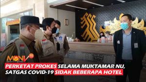 Perketat Prokes Selama Muktamar NU, Satgas Covid-19 Bandarlampung Sidak Beberapa Hotel