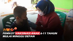 Pemkot Vaksinasi Anak 6-11 Tahun Mulai Minggu Depan