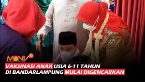 Vaksinasi Anak Usia 6-11 Tahun di Bandarlampung Mulai Digencarkan