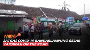 Satgas Covid-19 Bandarlampung Gelar Vaksinasi On The Road