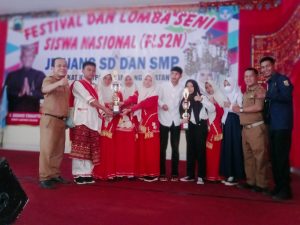 SMPN 1 Katibung Raih Prestasi Dalam Ajang Festival Dan Lomba Seni Siswa Nasional (FLS2N) Tingkat SD dan SMP se Kabupaten Lampung Selatan