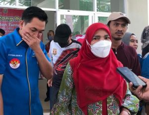 Eva Dwiana Buka Turnamen Bulu Tangkis DPD KNPI Bandar Lampung Dalam Rangka Sumpah Pemuda