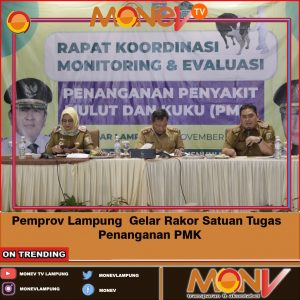 Pemprov Lampung Gelar Rakor Satuan Tugas Penanganan PMK