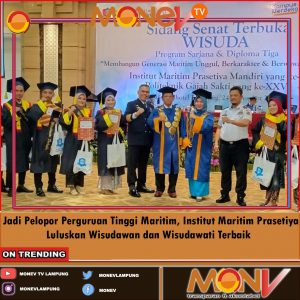 Jadi Pelopor Perguruan Tinggi Maritim, Institut Maritim Prasetiya Luluskan Wisudawan dan Wisudawati Terbaik