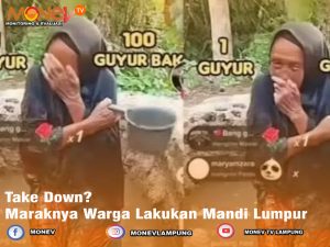 Take Down? Maraknya Warga Lakukan Mandi Lumpur