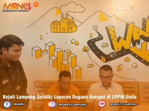 Kejati Lampung Selidiki Laporan Dugaan Korupsi di LPPM Unila