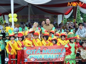 Parade Drumband PAUD Digelar, Bunda PAUD Provinsi Lampung Harapkan Anak-Anak Belajar Disiplin, Bekerjasama, dan Tumbuhkan Kepercayaan Diri