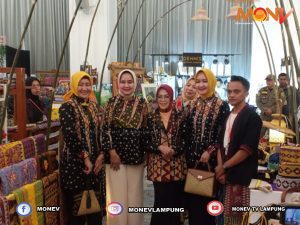 Istri Menteri Pemdes PDTT Kunjungi Lampung Craft 2023