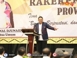 Gubernur Lampung Buka Rapat Kerja Koni