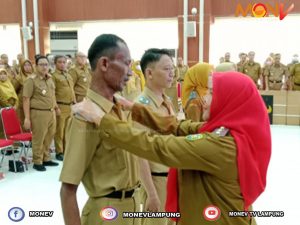 339 PNS Pemkot Bandar Lampung Naik Pangkat