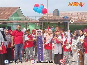 HUT SMPN 1Kalianda Ke 63 tahun Adakan Jalan Sehat Bersama