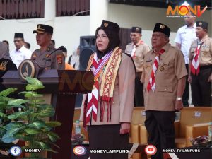 Wali Kota Eva Dwiana Buka Gebyar Perkemahan Pramuka se-Lampung