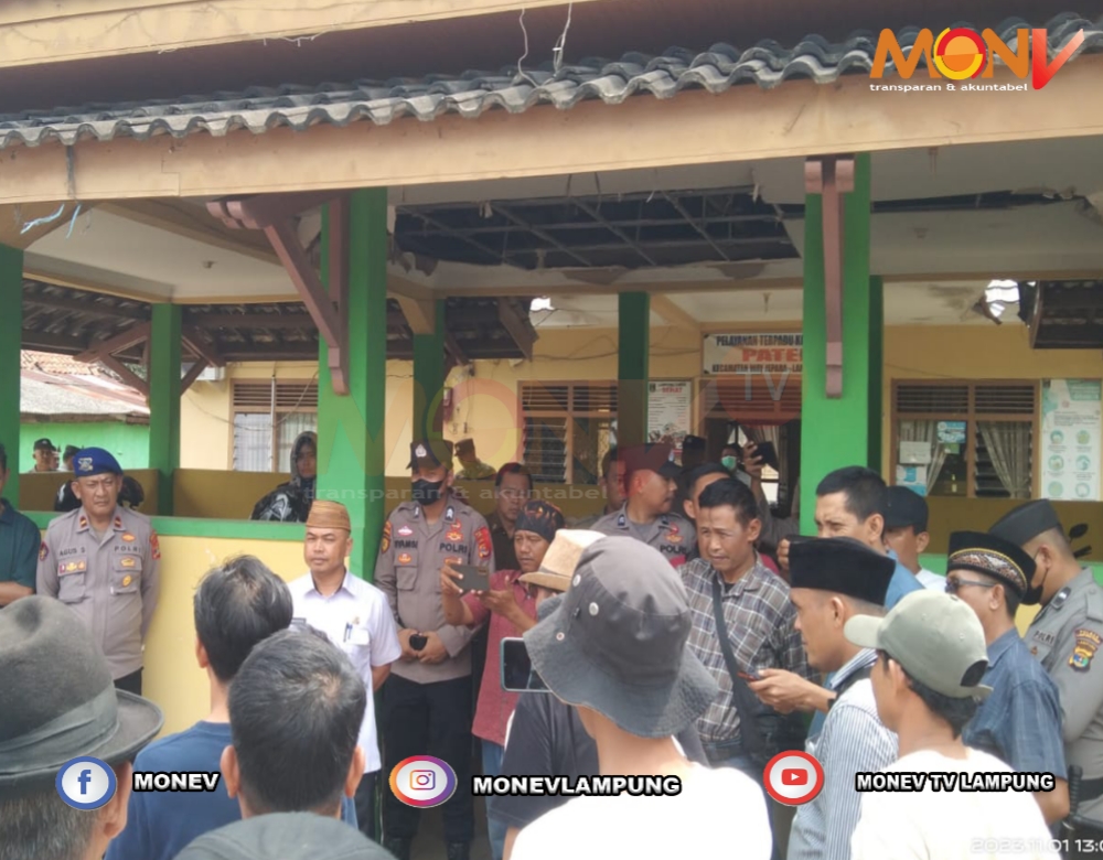 Demokrasi di Lampung Timur Sedang Tegang, Kantor Camat Jadi Sasaran Warga!