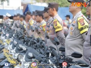 Polres Lamsel Gelar Sarpras, Siap Amankah Pesta Demokrasi