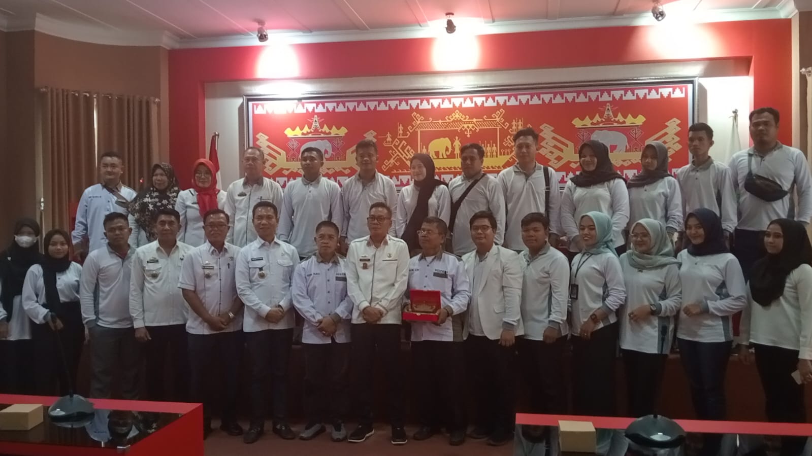 Dispora Kabupaten Oki Provinsi Sumatra Selatan Lakukan Kaji Tiru Ke Pemkab Lampung Selatan