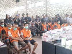 Kurun Waktu Tiga Bulan, Polres Lamsel Berhasil Ungkap 12 Kasus dan 19 Pelaku di Pelabuhan Bakauheni