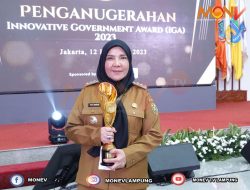 Pemkot Bandar Lampung Terima Penghargaan Innovative Government Award IG 2023