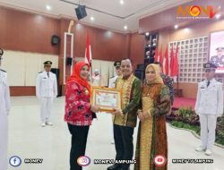 Walikota Bandar Lampung Eva Dwiana Hadiri Pisah Sambut Dandim 0410/KBL