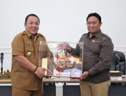 Gubernur Lampung Arinal Terima Kunker Wagub Kalimantan Tengah