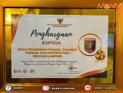 Pelaksana Pengawasan Keamanan Pangan Segar, Pemprov Lampung Raih Penghargaan Terbaik Kedua Nasional