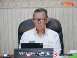 Atasi Permasalahan Harga dan Distribusi Bahan Pokok, Pemprov Lampung Ikuti Rapat Koordinasi Pengendalian Inflasi Daerah Secara Virtual