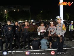 Patroli Sekala Besar, Polresta Bandar Lampung Amankan Tiga Remaja Diduga Hendak Perang Sarung