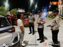 Polres Lampung Tengah Imbau Pemudik Tidak Beristirahat di Bahu Jalan