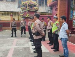 Polresta Bandar Lampung Mengamankan  Hari Waisak